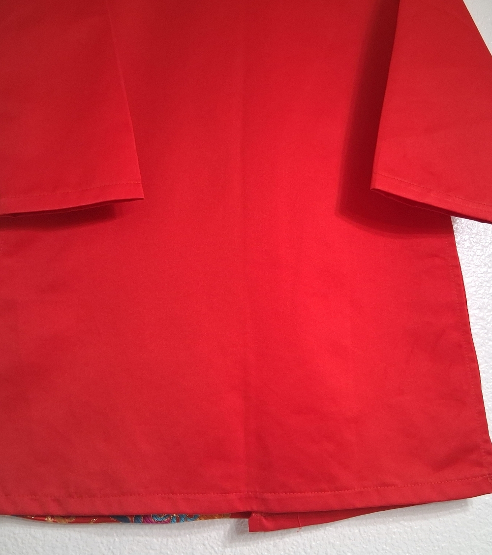 Milaross  Boy's AO DAI Red Dragon Print Garment - Picture 8 of 9